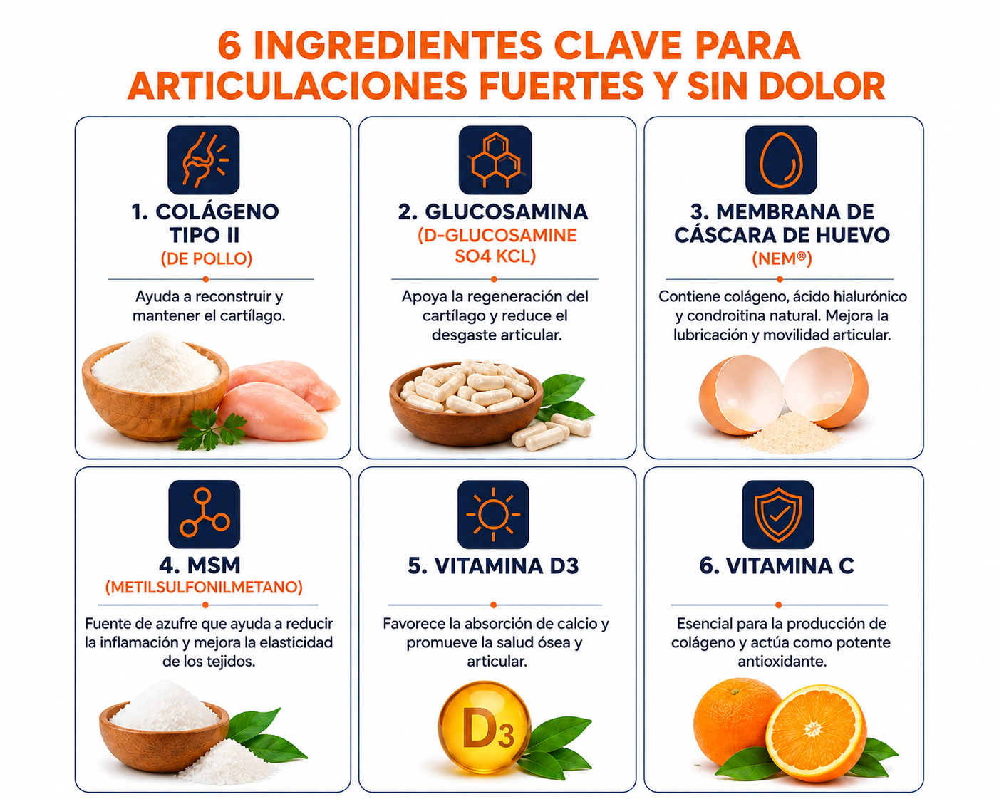 Cartilage Revive+  | Reconstruye y protege el cartílago desde dentro