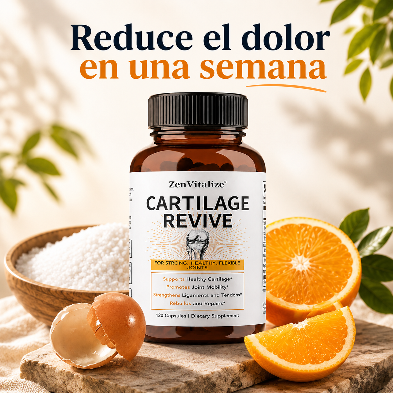 Cartilage Revive+  | Reconstruye y protege el cartílago desde dentro