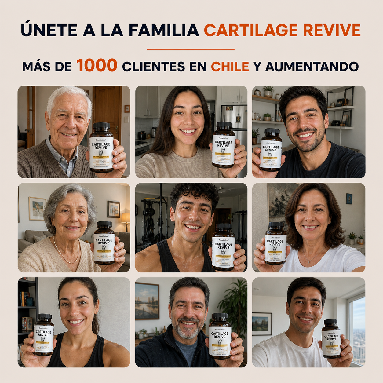 Cartilage Revive+  | Reconstruye y protege el cartílago desde dentro