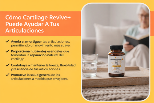 Cartilage Revive+  | Reconstruye y protege el cartílago desde dentro